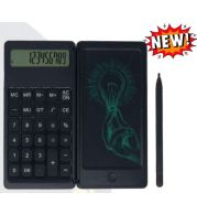 Folding Calc Pad for Office Desk, Meetings and Daily Work Use, Smart Utility Gift with Calculator and Writing Pad for Executive Gifting and Professional Convenience
